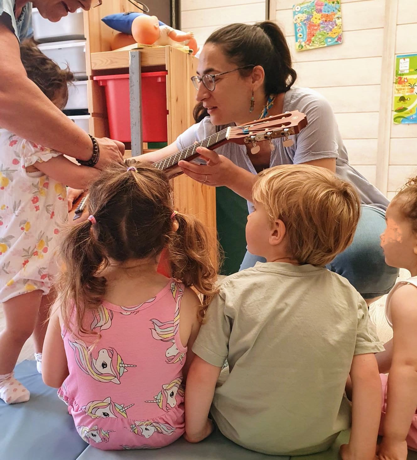 Photo Eveil Musical en Structure de Petite Enfance